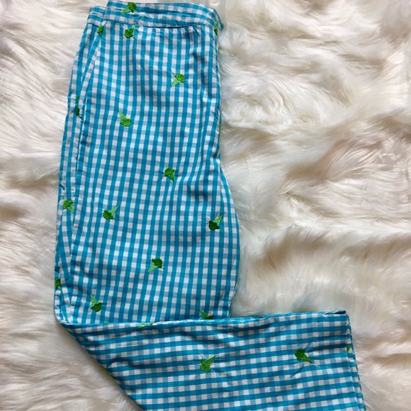 Lilly Pulitzer Pants - Lily Pulitzer cropped capri pants size 4